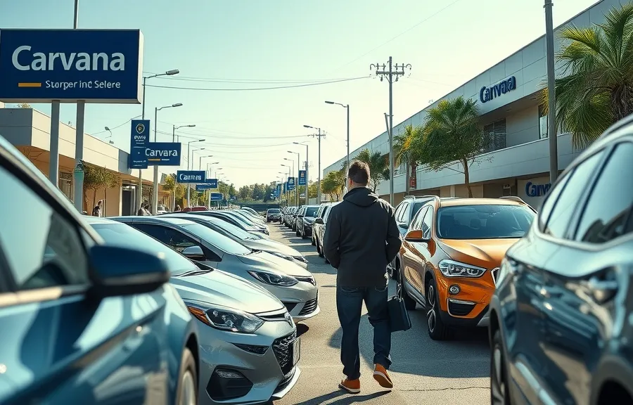 Carvana sous pression : le risque d’un actionnaire forcé de vendre
