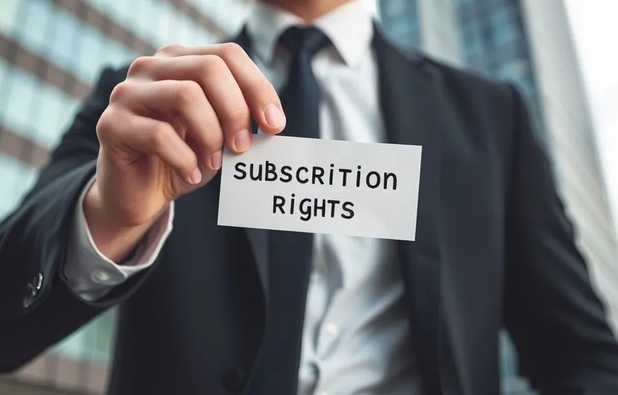 Droit de souscription et augmentation de capital : stratégie pour investisseurs