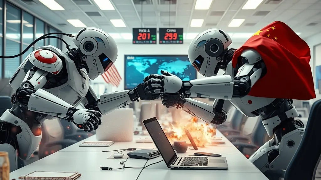 Guerre des robots humanoïdes USA-Chine : les gagnants boursiers du découplage